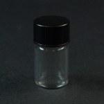 5/8 DRAM Screw Thread Clear Glass Vial 13/425