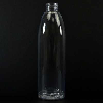 10 oz 24/410 Evolution Round Clear PET Bottle