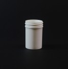 1/4 oz 38/400 Regular Wall Straight Base White PP Jar