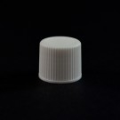 13/415 Nail Polish PP Cap White Fine Ribbed 