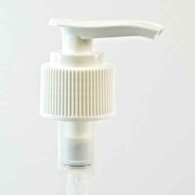 24/410 Lotion Pump Ribbed White DT 8 3/4'