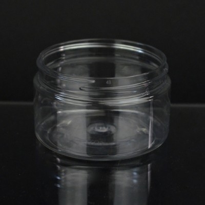 4 oz 70/400 Low Profile Clear PET Jar