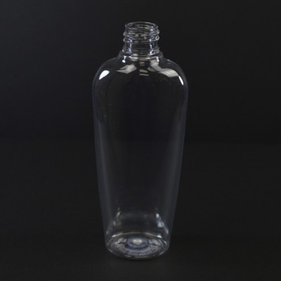 4 oz 20/410 Vail Oval Clear PET Bottle