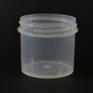 3 oz 58/400 Regular Wall Straight Base Natural PP Jar