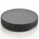 63/400 Black Ribbed Straight PP Cap / F217 Liner