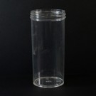 10 oz 63/400 Regular Wall Straight Base Clear PS Jar