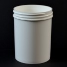6 oz 63/400 Regular Wall Straight Base White PP Jar