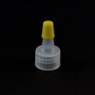 15/415 Ribbed Natural Yorker Dispensing Cap PP