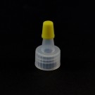 15/415 Ribbed Natural Yorker Dispensing Cap PP