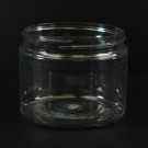 6 oz 70/400 Wide Mouth Clear PET Jar