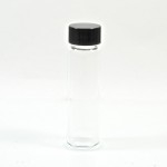 4 DRAM Screw Thread Clear Glass Vial 18/400