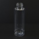 4 oz 24/410 Cylinder Round Clear PET Bottle