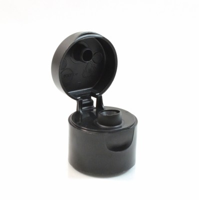 24/410 Smooth Black Snaptop Dispensing PP Cap