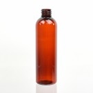 4 oz 20/410 Cosmo Round Amber PET Bottle