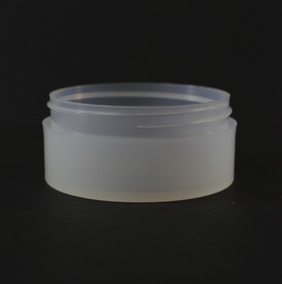 2 oz 70/400 Natural Thick Wall Straight Base PP Jar