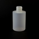 4 oz 24/410 Squat Cylinder Round Natural HDPE Bottle